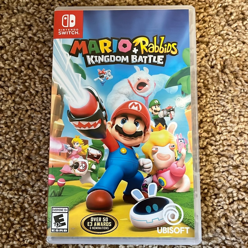 Mario + Rabbids Kingdom Battle switch game Nintendo